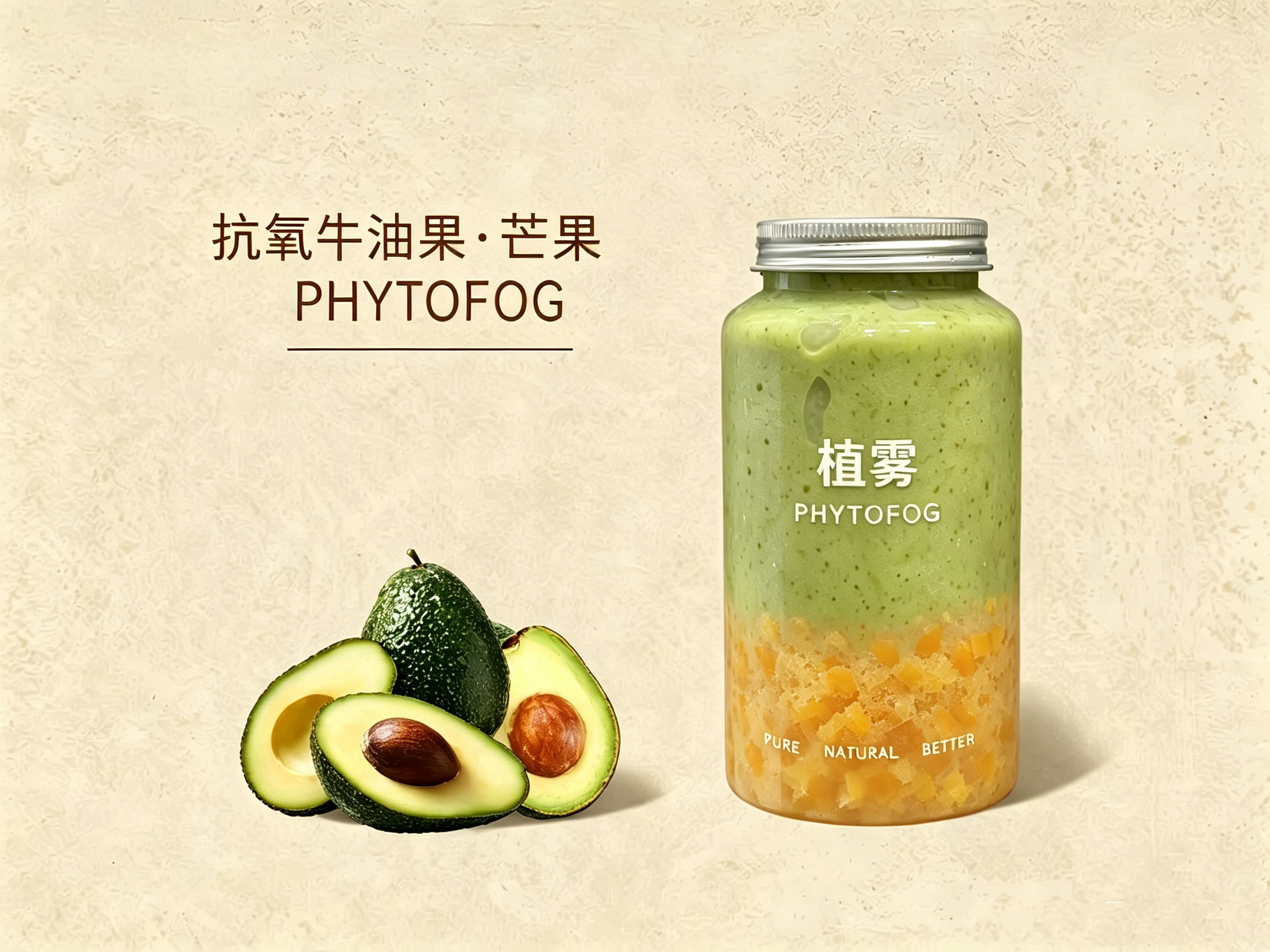 抗氧牛油果·芒果